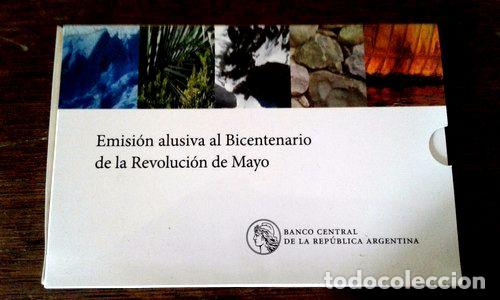 Monedas antiguas de Am&eacute;rica: blister con monedas del bicentenario - Foto 1