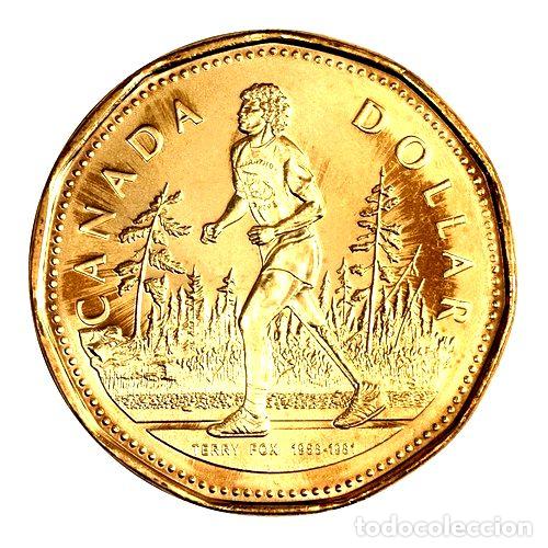 Monedas antiguas de Am&eacute;rica: moneda canada 1 dolar terry fox 2005 unc - Foto 1
