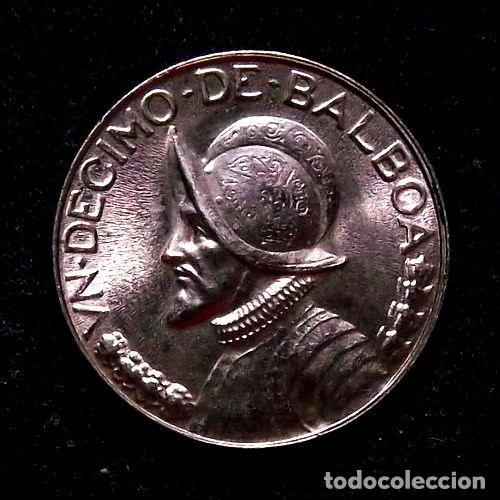 Monedas antiguas de Am&eacute;rica: panama 1 decimo 1968 sc km 10 - Foto 1