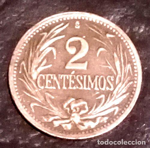 Monedas antiguas de Am&eacute;rica: moneda de uruguay 2 cent 1951 - Foto 1
