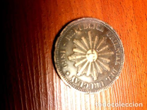 Monedas antiguas de Am&eacute;rica: uruguay 2 centesimos 1869 - Foto 1