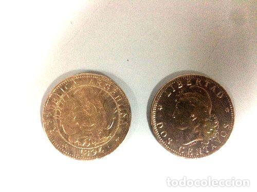 Monedas antiguas de Am&eacute;rica: moneda 2 centavos argentina 1894 - Foto 1