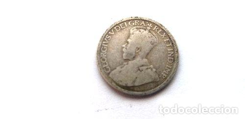 Monedas antiguas de Am&eacute;rica: 10 centavos canada 1911 1936 - Foto 1
