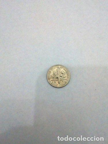 Monedas antiguas de Am&eacute;rica: moneda 1 dime eeuu ano 1993 - Foto 1