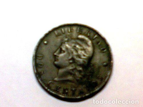 Monedas antiguas de Am&eacute;rica: 2 centavos de patacon - Foto 1