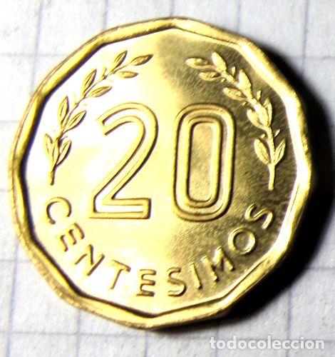 Monedas antiguas de Am&eacute;rica: uruguay moneda 20 centesimos 1981 - Foto 1