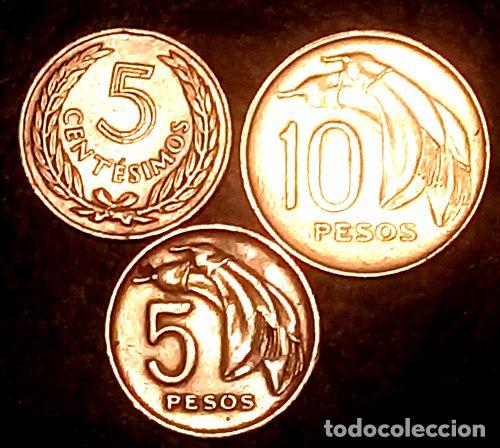 Monedas antiguas de Am&eacute;rica: monedas de uruguay 1960 - Foto 1