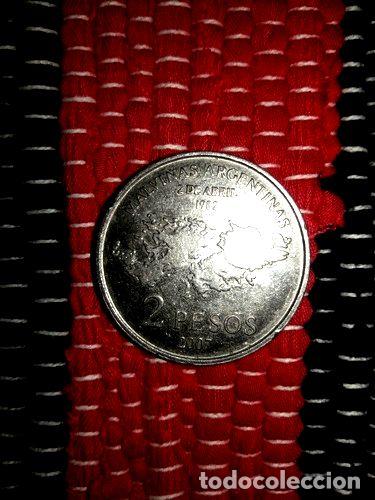 Monedas antiguas de Am&eacute;rica: moneda de 2 peso argentina - Foto 1