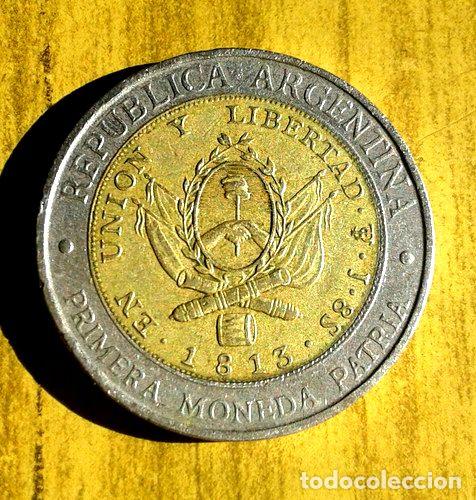Monedas antiguas de Am&eacute;rica: moneda argentina - Foto 1