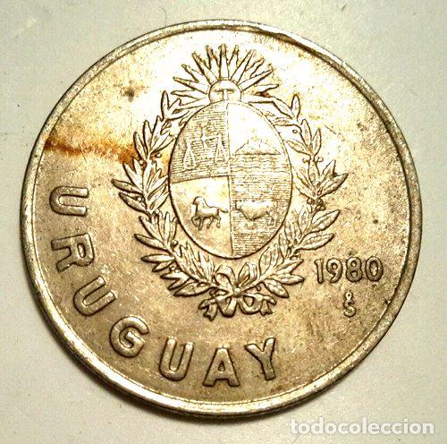 Monedas antiguas de Am&eacute;rica: moneda de uruguay de 1980 a59 - Foto 1