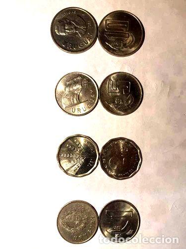 Monedas antiguas de Am&eacute;rica: monedas uruguay - Foto 1
