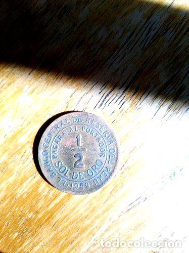 Monedas antiguas de Am&eacute;rica: moneda 12 sol de peru 1959 - Foto 1