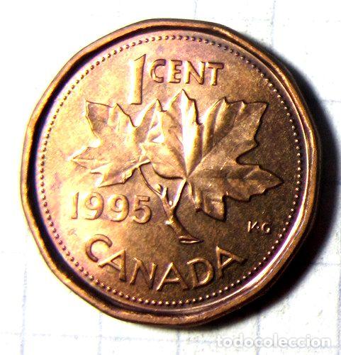 Monedas antiguas de Am&eacute;rica: canada moneda 1 centavo 1995 - Foto 1