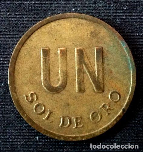Monedas antiguas de Am&eacute;rica: moneda peru un sol 1976 - Foto 1