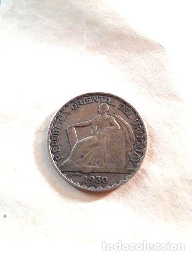 Monedas antiguas de Am&eacute;rica: uruguay 20 centavos 1930 constitucion - Foto 1