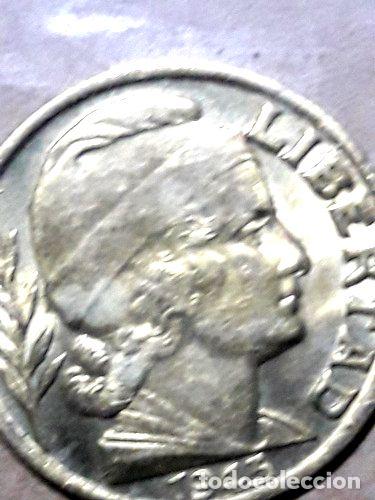 Monedas antiguas de Am&eacute;rica: moneda de argentina de 20 centavos de 1943 - Foto 1