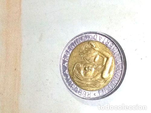 Monedas antiguas de Am&eacute;rica: moneda unicef 1 peso - Foto 1