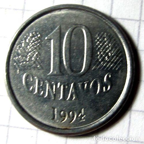 Monedas antiguas de Am&eacute;rica: brasil moneda 5 centavos 1994 - Foto 1
