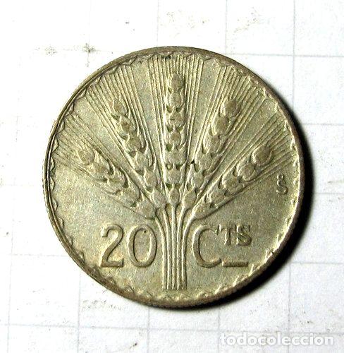 Monedas antiguas de Am&eacute;rica: uruguay moneda 20 centesimos 1942 - Foto 1