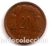 Monedas antiguas de Am&eacute;rica: chile moneda 20 centavos ano 1946 - Foto 1