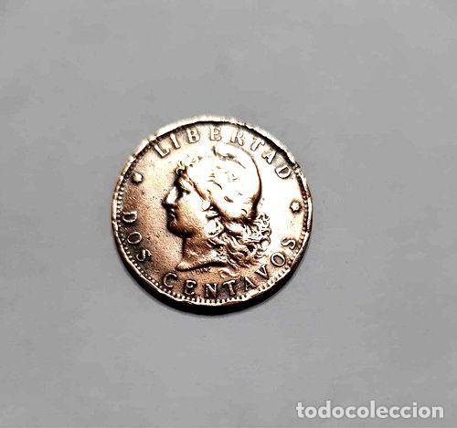 Monedas antiguas de Am&eacute;rica: moneda argentina sos centavos 1884 - Foto 1