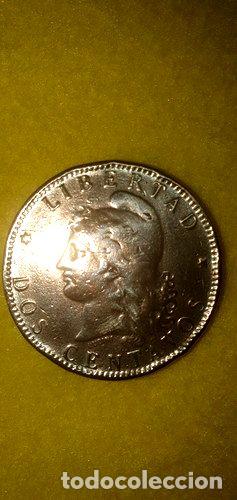 Monedas antiguas de Am&eacute;rica: moneda argentina de 2 centavos - Foto 1