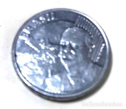 Monedas antiguas de Am&eacute;rica: moneda de brasil de 50 centavos - Foto 1