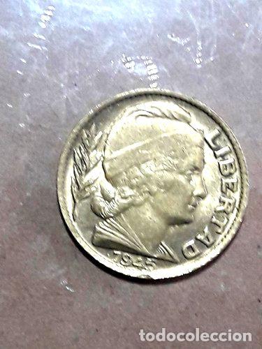 Monedas antiguas de Am&eacute;rica: moneda de argentina de 10 centavos de 1945 - Foto 1