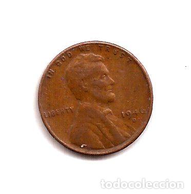 Monedas antiguas de Am&eacute;rica: eeuu moneda de 1 cent ano 1946 d - Foto 1