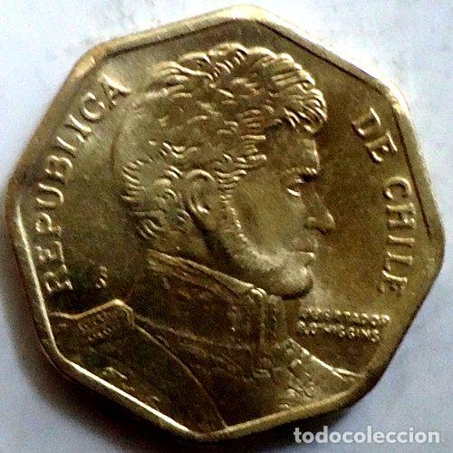 Monedas antiguas de Am&eacute;rica: moneda 5 pesos chile 2009 - Foto 1