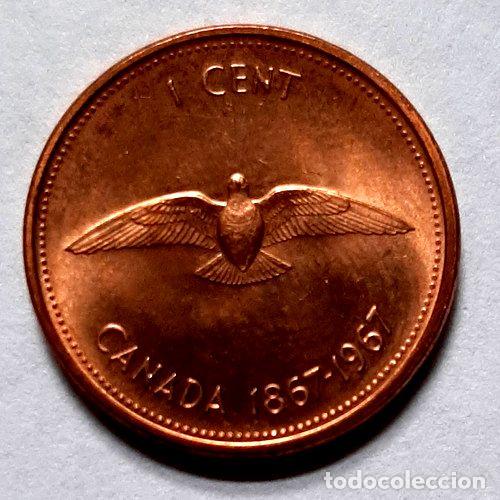 Monedas antiguas de Am&eacute;rica: moneda canada 1 centavo 1967 - Foto 1