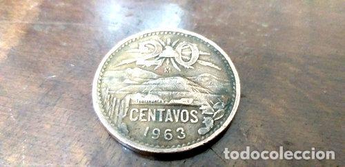 Monedas antiguas de Am&eacute;rica: mexico 20 centavos 1963 - Foto 1