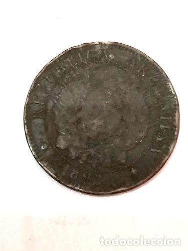 Monedas antiguas de Am&eacute;rica: moneda argentina 2 centavos 1893 - Foto 1