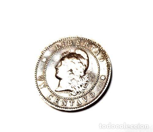 Monedas antiguas de Am&eacute;rica: moneda argentina 1884 - Foto 1