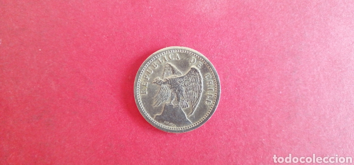Monedas antiguas de Am&eacute;rica: 20 centavos de Chile 1939 - Foto 2