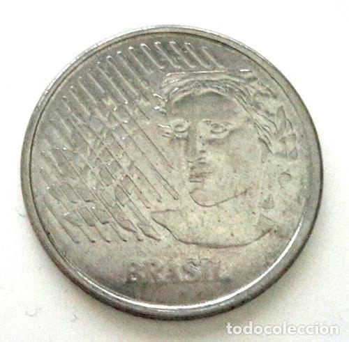 Monedas antiguas de Am&eacute;rica: moneda de brasil 10 centavos 1994 a07 - Foto 1