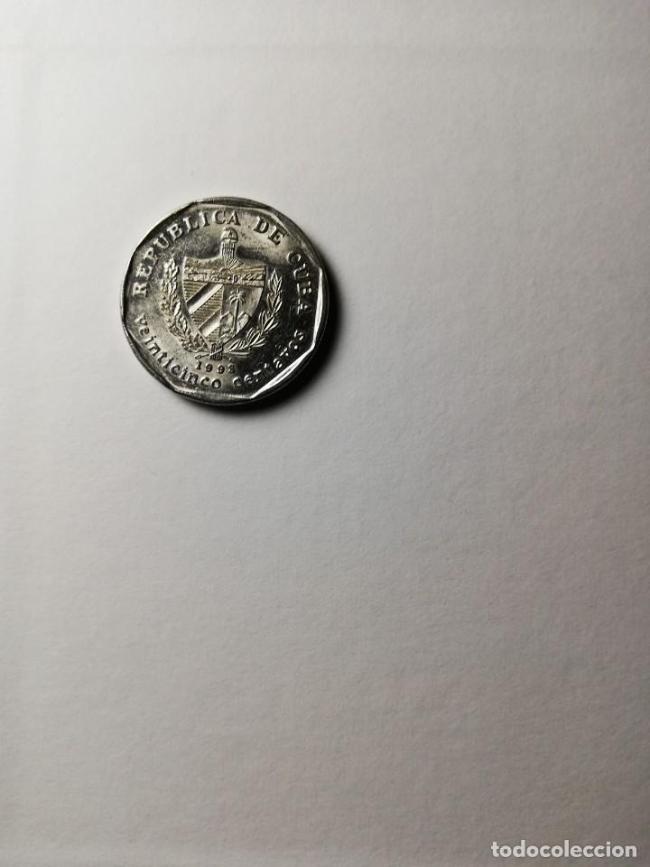 Monedas antiguas de Am&eacute;rica: CUBA 25 CENTAVOS A&Ntilde;O 1998 - Foto 2