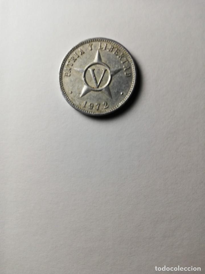 Monedas antiguas de Am&eacute;rica: CUBA 5 CENTAVOS A&Ntilde;O 1972 - Foto 1