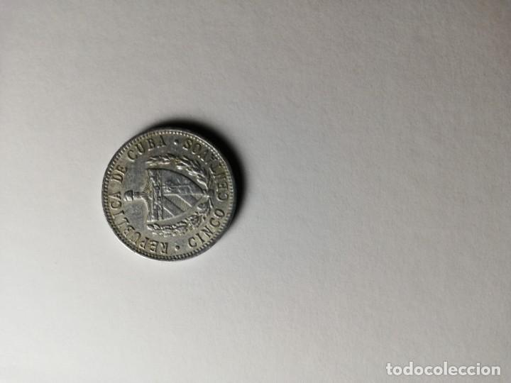 Monedas antiguas de Am&eacute;rica: CUBA 5 CENTAVOS A&Ntilde;O 1972 - Foto 2