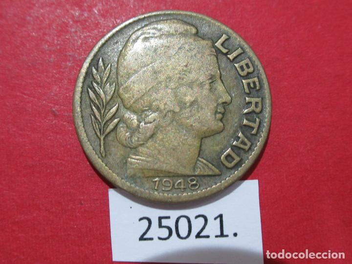 Monedas antiguas de Am&eacute;rica: Argentina 20 c&eacute;ntimos 1948 - Foto 1