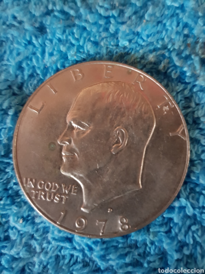 Monedas antiguas de Am&eacute;rica: MONEDA DE 1 DOLAR A&Ntilde;O 1978 - Foto 1