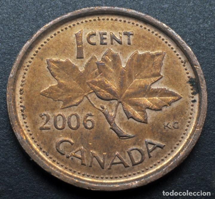 Monedas antiguas de Am&eacute;rica: Canad&aacute;, 1 centavo 2006 - Foto 2