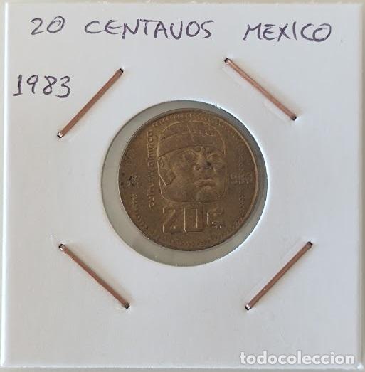 Monedas antiguas de Am&eacute;rica: 20 CENTAVOS MEXICO 1983 - Foto 1