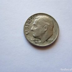 Monedas antiguas de América: MONEDA DE EEUU.DE 1 DIME DE 1966