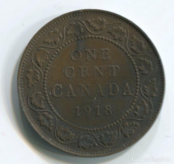 Monedas antiguas de Am&eacute;rica: Canada - Jorge V- One large cent 1918 - Foto 1