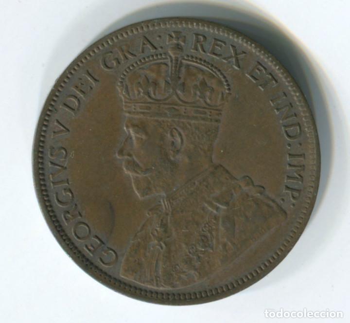 Monedas antiguas de Am&eacute;rica: Canada - Jorge V- One large cent 1918 - Foto 2