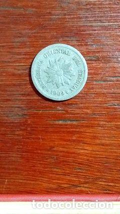 Monedas antiguas de Am&eacute;rica: moneda de uruguay 2 centesimos 1909 - Foto 1