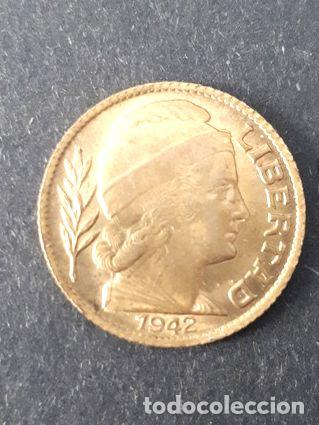 Monedas antiguas de Am&eacute;rica: moneda argentina 1942 20 cent - Foto 1