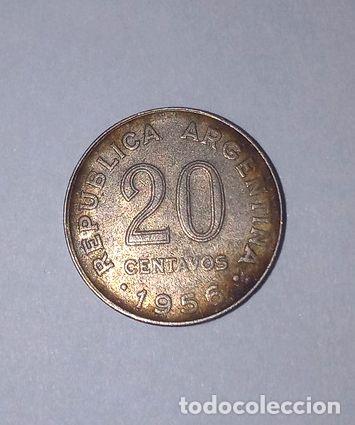 Monedas antiguas de Am&eacute;rica: moneda argentina 1956 cod 107 - Foto 1