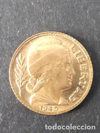 Monedas antiguas de Am&eacute;rica: moneda argentina 1943 10 cent - Foto 1